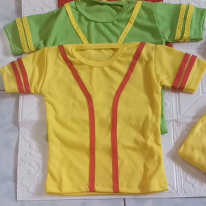 setelan pakaian anak perempuan - laki laki/baju anak/setelan anak olahraga anak setrip Polet usia 1-2 tahun termurah berkualitas lembut