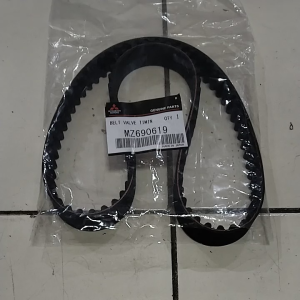 teming belt / sabuk mesin khusus buat mobil T120SS injection part numbee: MZ690619 model gigi : bulat banyak gigi : 92 pcs.