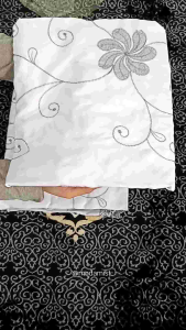 Mukena Dewasa Putih Full Bordir Renda Premium