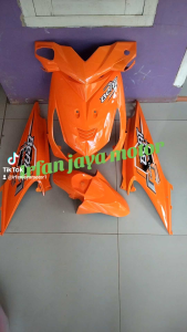 Full bodi halus Cover body halus Honda beat karbu oren 2008 2009