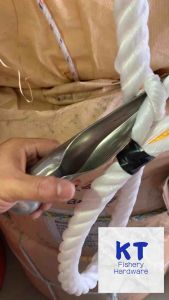Stainless steel rope stuff fishing tools 白钢穿索工具 不锈钢穿索 索针 编钢丝绳神器工具 编绳器 手工编织工具 钎子插编编绳 钢丝绳套穿头钎 渔网用具