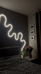 LAMPU LED NEON FLEX 220v 1 2 3 4 5METERAN SUDAH DI PASANG SOKET TINGGAL PAKAI TINGGAL COLOK Ke STOP KONTAK ATAU TERMINAL