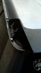 spoiler slim dari besi plat untuk mobil panther kijang dll