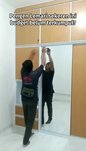 Lemari alumunium kabinet lemari kabinet custom