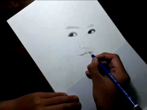 Hadiah Ulang Tahun Lukisan Wajah 20R (45x65)