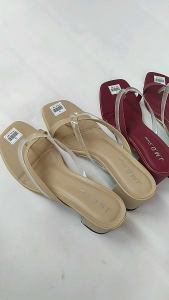 Sandal heels jepit jeli murah 5CM terbaru AR 08
