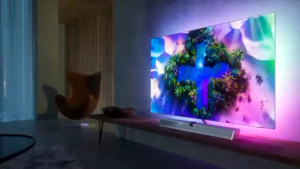 Philips 65OLED936/12 65 Inch (164 cm) TV 4K OLED+ TV with Bowers & Wilkins Sound 4-Sided Ambilight UHD & HDR10+ 120 Hz Dolby Vision & Atmos DTS Play-Fi Google Assistant & Alexa [Energy Class G]