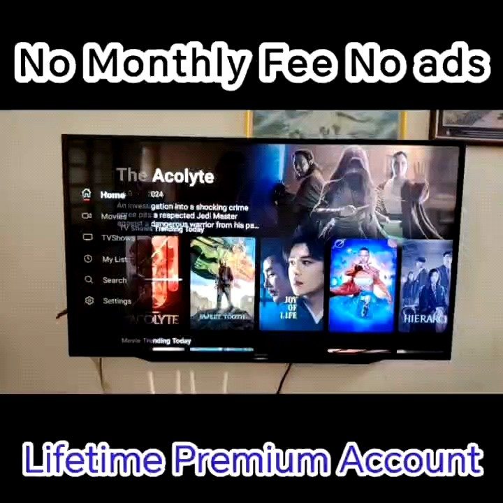 All in one Netflix/Amazon Prime/Disney+/HBO/Apple TV+Movie Premium App Lifetime