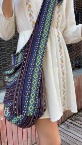 กระเป๋าย่าม โบฮีเมียม สะพายข้าง พร้อมส่ง จากไทย by yourcozy