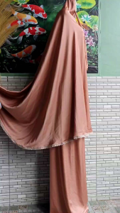 Mukenah Dewasa Silky Armany Renda Premium / Mukenah Aluna Silky Armany Premium