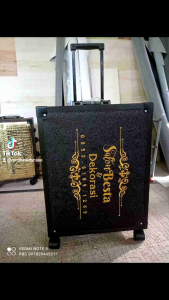 Beautycase Premium Size L Full Mirror: Desain Ergonomis & Aksesoris Makeup Profesional