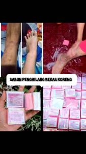 (60gr)TEBAL isi 3 pcs SABUN SUSU COLLAGEN VIRAL TERMURAH