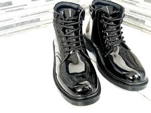 Sepatu PDH Cowok PNS TNI POLRI Mengkilat Dan Doff
