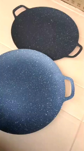 paket lebaran wajan konduksi 34 cm anti lengket gratis garam