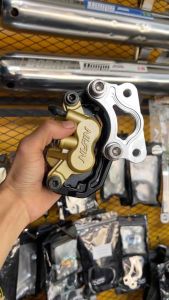 Briket Breket Kaliper CNC RX-KING NEW 2 Piston & Kaliper Standar PNP Disk 300mm