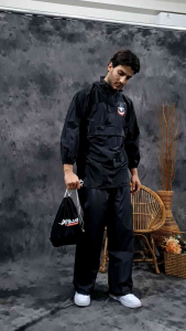 Jas hujan EXTERJAS MODEL KANGGAROO kualitas terbaik dan TEBAL