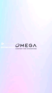 Softlens Bening Omega Be seen  (-0.5 s.d - 15.00) Softlens Minus Tinggi