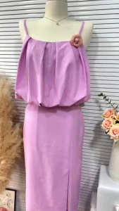 Sét áo 2 dây bí mix chân váy bút chì (kèm ảnh chụp thật của shop)