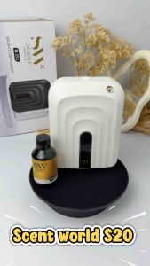 SCENT WORLD S20 [WHITE] SMART ESSENTIAL OIL DIFFUSER *FREE 2 BOTTLE 100ML*