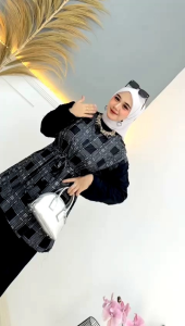 BAJU SETELAN WAKA WAKA JUMBO TERBARU ONE SET WAKA WAKA PELANGI NAURA