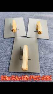 Bàn Kéo Hồ PVC Nguyên Tấm Cắt Lazer-Kích Thước 0.3mm*200mm*280mm.Cán Gỗ Tiện Nguyên Khối.