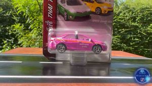 รถ Taxi Bangkok Thailand สีชมพูคาดส้ม รถโมเดลเหล็ก แท็กซี่ 1/61 Majorette ของแท้ใหม่ในซีล 100%