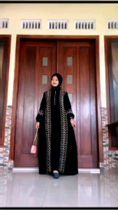 Abaya Arab Premium & Gamis Arab Terbaru Bordir Komputer