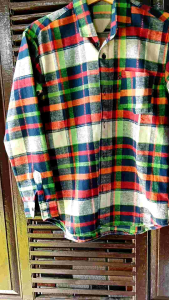 KEMEJA PRIA DEWASA LENGAN PANJANG / KEMEJA FULL COLOUR MERAH / KEMEJA TERBARU 2024
