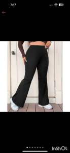 Plus Size Flare Pants Booty Pants Plus Size Skinny Pants - FPS