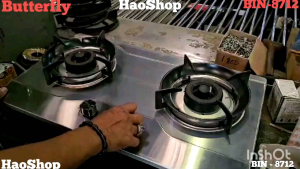 [BONUS] Kompor Tanam Gas LPG 2 Tungku Stainless Steel Premium SNI Butterfly Bonus Baterai dan Bubble BIN 8713 GARANSI RESMI MURAH AWET ANTI PECAH