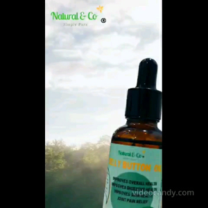 Natural & Co Belly Button Oil Navel Oil for Detoxification