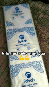 Plastik Laundry PE ORI 100&tebal 0.04 Micron Kuat double Press