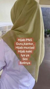HIJAB ASN TERBARU KekiHijab kekiPINK.HIJAB DINAS.HIJAB SALEM.HIJAB SEGI EMPAT PINK SALEM Gaya Hijab Dinas Hijab Modis Untuk Wanita - Lazada