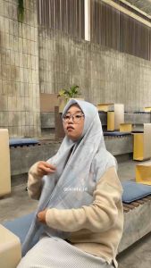 ARINTA - Segi Empat Voal Motif Premium