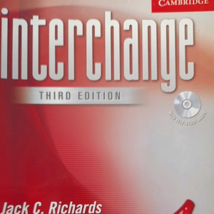 หนังสือมือสอง ภาษาอังกฤษ Interchange by CAMBRIDGE..with CD...book 1.... มีรอยเขียนปากกาบางหน้า