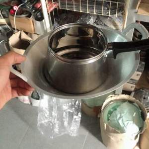 PAKET WAJAN + PANCI SUSU / PANCI KOPI STAINLES MURAH COD