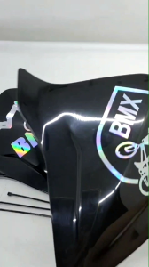 VISOR SEPEDA BMX PLUS STIKER BMX GRATIS TALI TIES DAN DOUBLE TAPE PEMASANGAN COCOK UNTUK SEPEDA BMX DAN BEAT 2017 - 2024