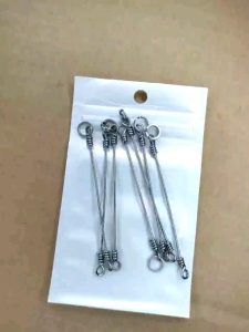 KAWAT ASIS. KAWAT PENGAMAN LURE. WIRE SAFETY LURE. SAFETY SNAP. STAINLESS STEEL. pengaman umpan
