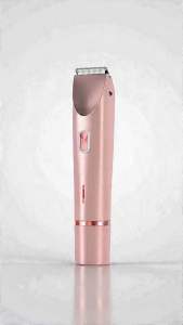 Electric Women Shaver Dual Head Trimmer for Women - Waterproof Bikini Line Grooming Body Hair Removal for Sensitive Lady Skin