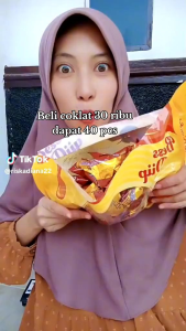 chocolate ball bess diip isi 40