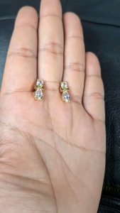 Đôi bông tai nữ đẹp đeo dễ thương Lokalo 24.7.23