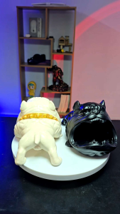 Gạt tàn thuốc láGạt tàn hình chó Pitpull ngầu dùng làm đồ trang trí đựng đồ đựng trầm hương.