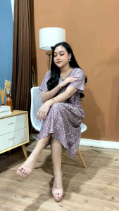 DASTER WANITA DRESS BUSUI Kancing  Gaun Wanita DASTER MURAH DASTER RAYON// DRESS VIRALL DASTER BUSUI