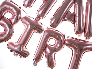 Balon Foil Happy Birthday Satu Set Balon Sambung Happy Birthday