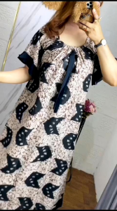 Midi Dress Jumbo Viral Lalissa: Model Terbaru & Motif Rayon