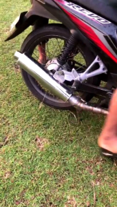 Knalpot CKD standar satria Fu pnp Supra Vega Jupiter Revo Smash Shogun Blade Grand