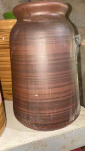 Lọ cắm hoa gốm sứ Bát Tràng cao 25 cm rộng 15 cm