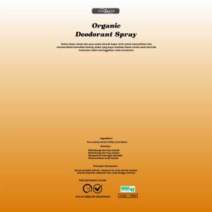 NAYZSKIN Deodorant Spray Organik - Dark Opial Anti Bau Badan