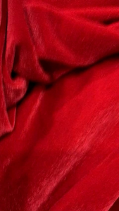 vải nhung tuyết hàn màu đỏ tươi _( khổ 1m6) dày co dãn 4 chiều may đầm váy áo dài vv
