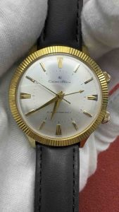 Citizen Alarm 21 Jewels PHYNOX ระบบไขลาน ตัวเรือนทองชุบ ปลุกข้อมือ นาฬิกาผู้ชาย มือสองของแท้